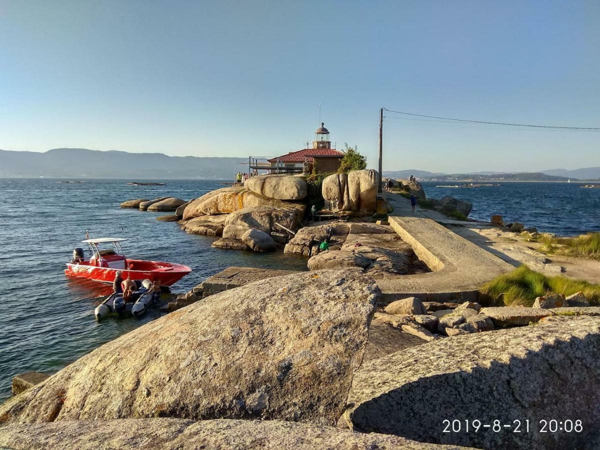 Apartmán Piso Illa De Arousa, Rison Exteriér fotografie